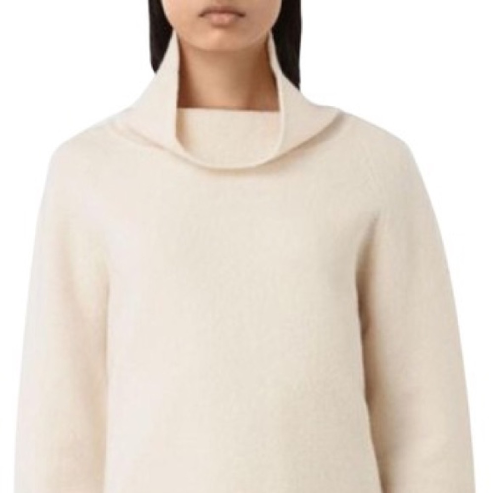 Allsaints Axa roll neck merino wool sweater
